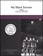 No More Sorrow TTBB choral sheet music cover